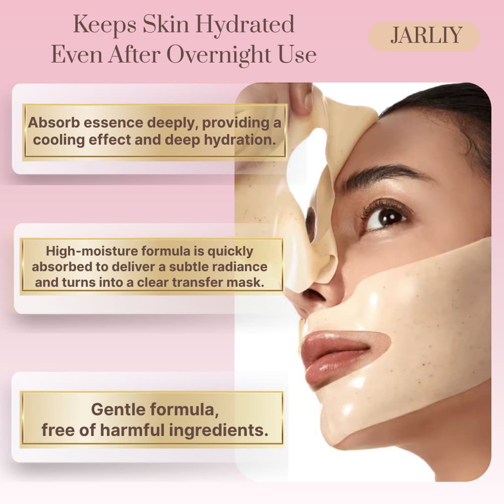 Rice 70 + Ceramide Glow Collagen Mask - Jarliy